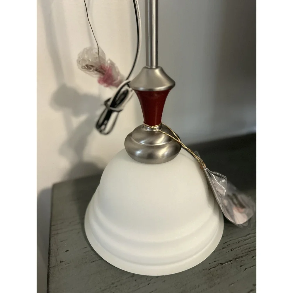 Savoy House Lighting Pendant / Red Zinger And Brushed Nickel Finish
